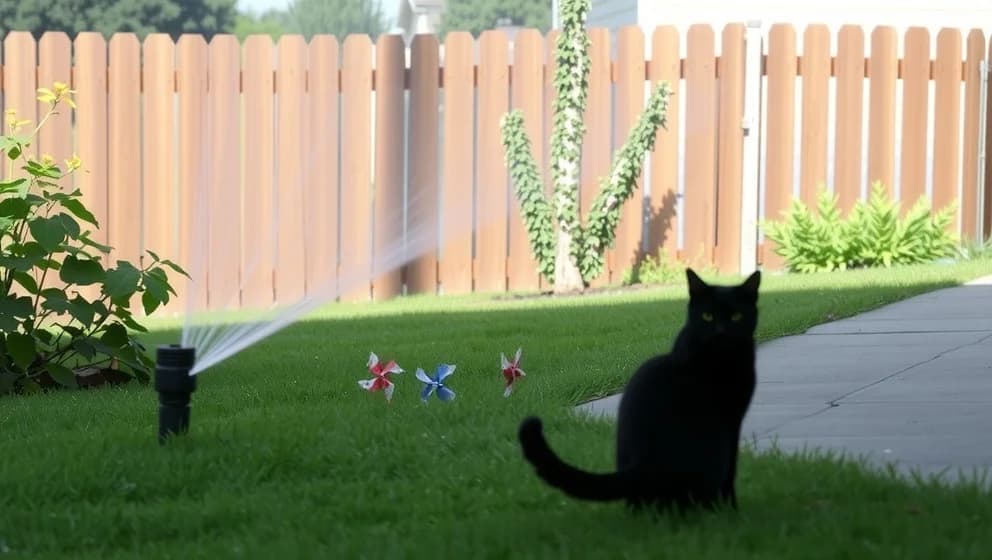 Hur får man bort katter från tomten