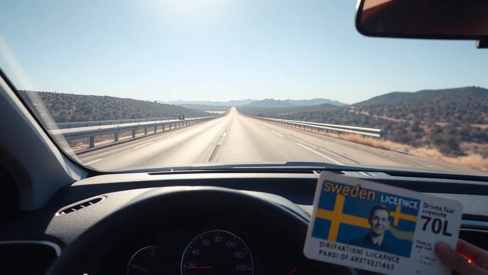 Köra bil i USA med svenskt körkort