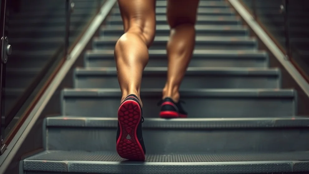 Mjölksyra i benen när jag går i trappor