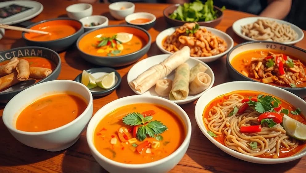 Thailändsk mat som européer älskar