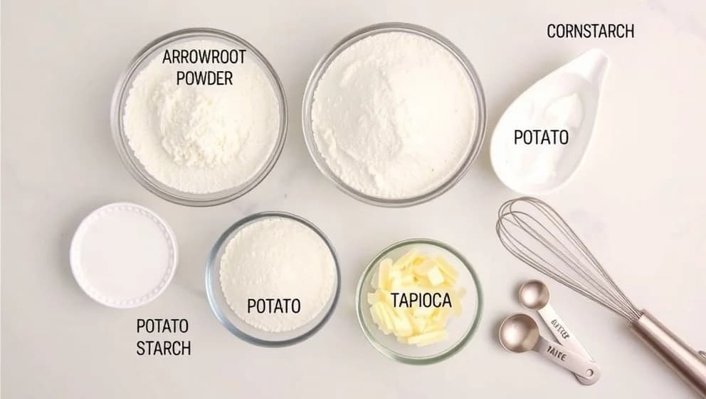 Vad kan man använda istället för majsstärkelse